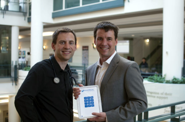 A photo of Doug Kavanagh, co-founder and chief medical officer, and Jeff Kavanagh, CEO and co-founder of OceanMD, formerly known as CognisantMD